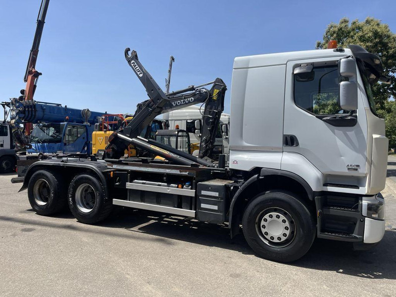 Camion ampliroll Renault Lander 450 DXI EURO 5 - 6x4 - 20T PALLIFT HAAKSYSTEEM/ ABROLLKIPPER / GANCHO / PORTE CONTAINER - BLATT / AP ACHSEN - BE TRUCK: photos 7 Camion ampliroll Renault Lander 450 DXI EURO 5 - 6x4 - 20T PALLIFT HAAKSYSTEEM/ ABROLLKIPPER / GANCHO / PORTE CONTAINER - BLATT / AP ACHSEN - BE TRUCK: photos 7