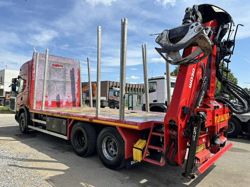 Scania G500 XT 6x4 WOOD / TIMBER / HOLZ CRANE PALFINGER EPSILON Q150Z + RETARDER - FULL AIR SUSP. - BE TRUCK - Camion grue: photos 5 Scania G500 XT 6x4 WOOD / TIMBER / HOLZ CRANE PALFINGER EPSILON Q150Z + RETARDER - FULL AIR SUSP. - BE TRUCK - Camion grue: photos 5
