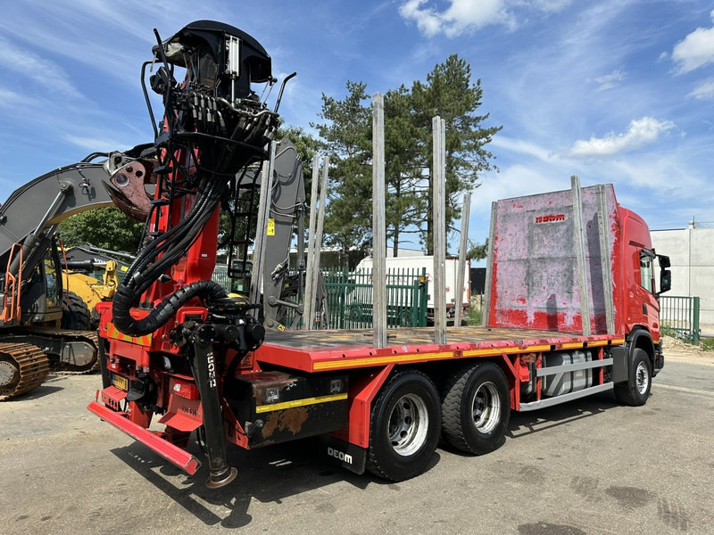 Scania G500 XT 6x4 WOOD / TIMBER / HOLZ CRANE PALFINGER EPSILON Q150Z + RETARDER - FULL AIR SUSP. - BE TRUCK - Camion plateau, Camion grue: photos 4 Scania G500 XT 6x4 WOOD / TIMBER / HOLZ CRANE PALFINGER EPSILON Q150Z + RETARDER - FULL AIR SUSP. - BE TRUCK - Camion plateau, Camion grue: photos 4