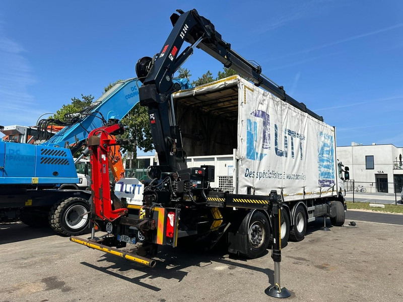 Scania P410 8x4 TRIDEM + CRANE HIAB 244 EP-4 HIDUO - RETARDER - LIFT + STEERING AXLE - *327.000km* - RADIO - Camion grue: photos 5 Scania P410 8x4 TRIDEM + CRANE HIAB 244 EP-4 HIDUO - RETARDER - LIFT + STEERING AXLE - *327.000km* - RADIO - Camion grue: photos 5