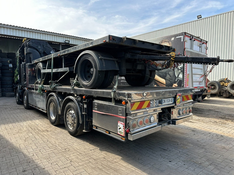 Scania R620 8x2 + CRANE HIAB 800EP-5 HiPro - RETARDER - LIFT/STEERING AXLE - HIGHLINE SLEEPER - LEATHER - ALCOA - Camion grue: photos 4 Scania R620 8x2 + CRANE HIAB 800EP-5 HiPro - RETARDER - LIFT/STEERING AXLE - HIGHLINE SLEEPER - LEATHER - ALCOA - Camion grue: photos 4