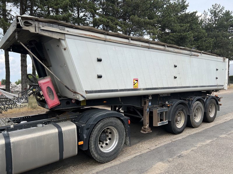 Schmitz Cargobull SKI 24 3-AXLES SAF - STEEL BODY / ALU TIPPER - GOOD CONDITION - Semi-remorque benne: photos 1 Schmitz Cargobull SKI 24 3-AXLES SAF - STEEL BODY / ALU TIPPER - GOOD CONDITION - Semi-remorque benne: photos 1