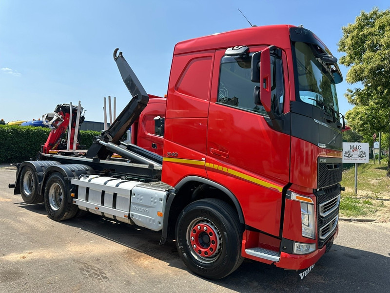 Camion ampliroll Volvo FH 540 6x4 HOOKLIFT 20T - RETARDER - LIFT AXLE - I-park Cool - SLEEPERCAB - E6 - BE TRUCK