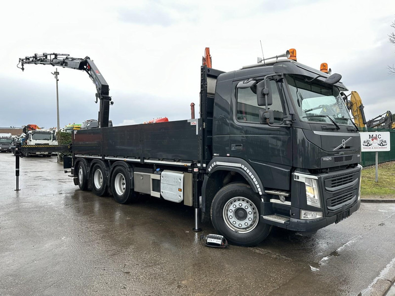 Volvo FM 460 8x4 TRIDEM + CRANE HIAB 192 E-5 X HIPRO - DYNAMIC STEERING - 364.000km - TOP CONDITION - Camion plateau, Camion grue: photos 2 Volvo FM 460 8x4 TRIDEM + CRANE HIAB 192 E-5 X HIPRO - DYNAMIC STEERING - 364.000km - TOP CONDITION - Camion plateau, Camion grue: photos 2