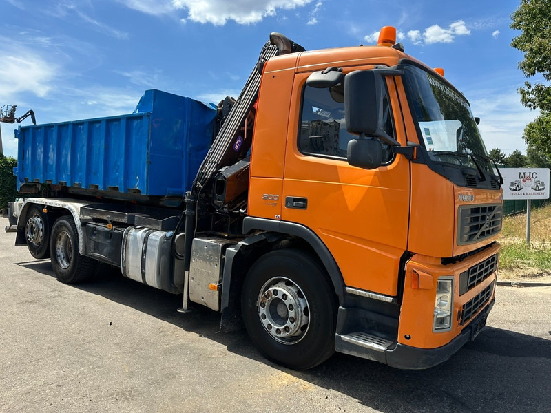 Volvo FM9-300 6x2 HOOKLIFT + HIAB 122 B-2 CL + ROTATOR - LIFT + STEERING AXLE - A/C - EURO 5 - INCL. CONTAINER - BE TRUCK - Camion ampliroll, Camion grue: photos 1 Volvo FM9-300 6x2 HOOKLIFT + HIAB 122 B-2 CL + ROTATOR - LIFT + STEERING AXLE - A/C - EURO 5 - INCL. CONTAINER - BE TRUCK - Camion ampliroll, Camion grue: photos 1