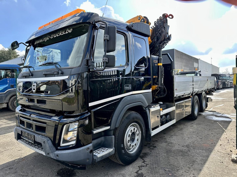 Volvo FMX 370 6x2 PLATFORM 6M35 + CRANE EFFER 215/6S -*127.000km* - LIFT AXLE - DOUBLE WHEELS - I SHIFT - EURO 6 - BE PAPERS - Camion grue: photos 4 Volvo FMX 370 6x2 PLATFORM 6M35 + CRANE EFFER 215/6S -*127.000km* - LIFT AXLE - DOUBLE WHEELS - I SHIFT - EURO 6 - BE PAPERS - Camion grue: photos 4