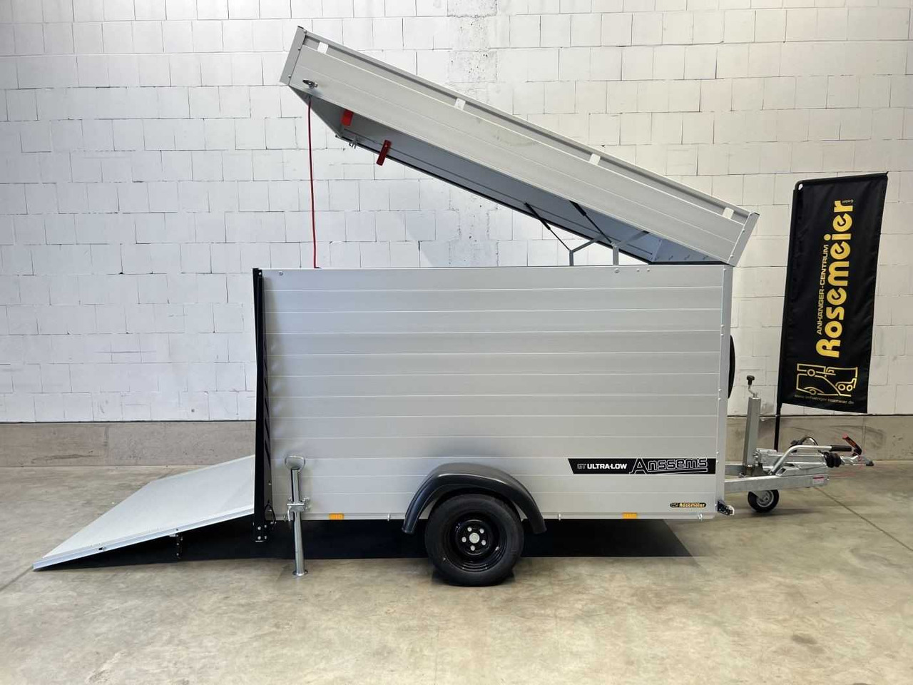 ANSSEMS GTB 1350 VT3 Ultra Low Deckelanhänger - Remorque voiture: photos 1 ANSSEMS GTB 1350 VT3 Ultra Low Deckelanhänger - Remorque voiture: photos 1