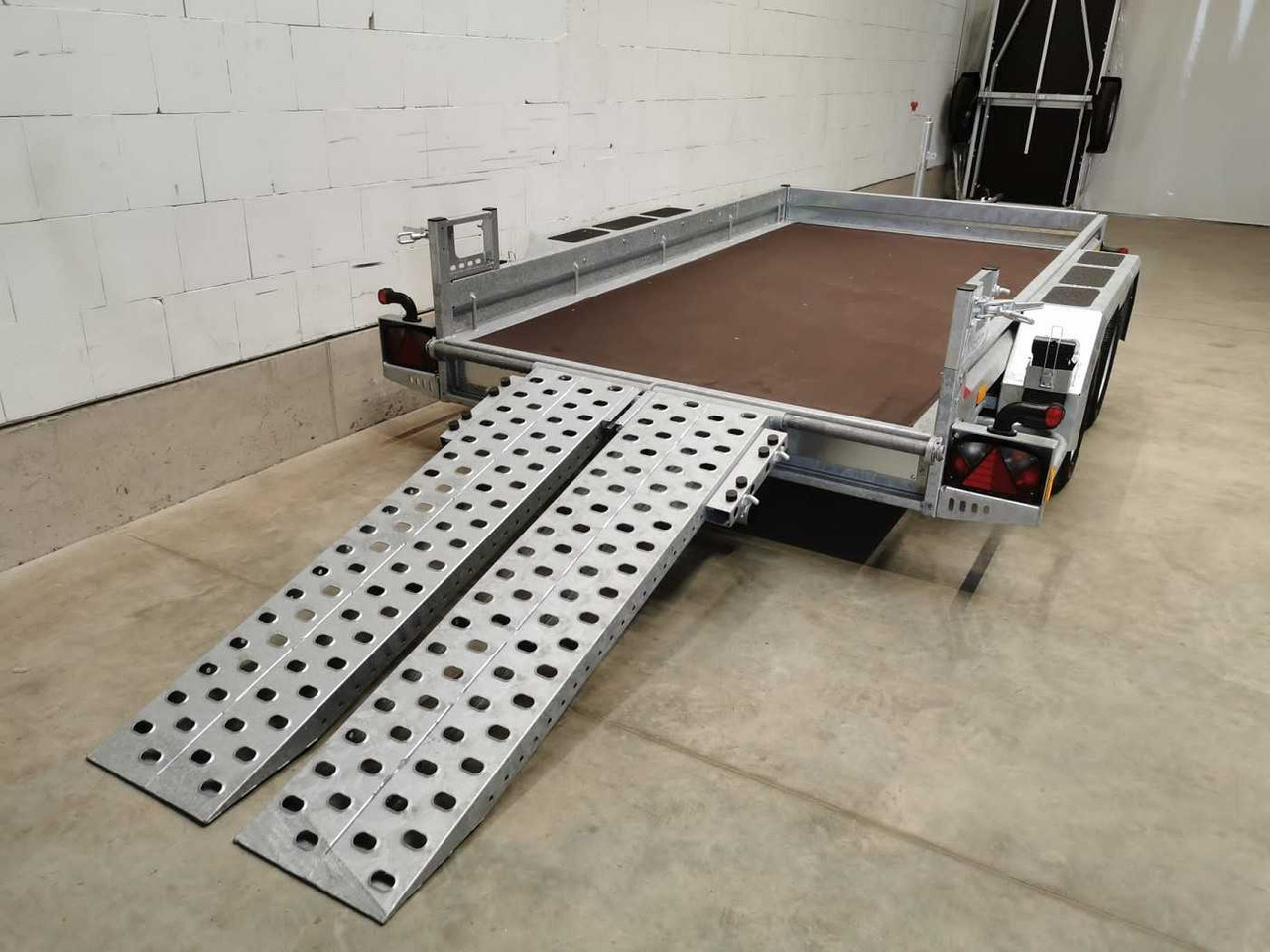 Remorque porte engin neuf BOECKMANN BT-ST 3016/35 AS + Schaufelabl Maschinentranspor: photos 6