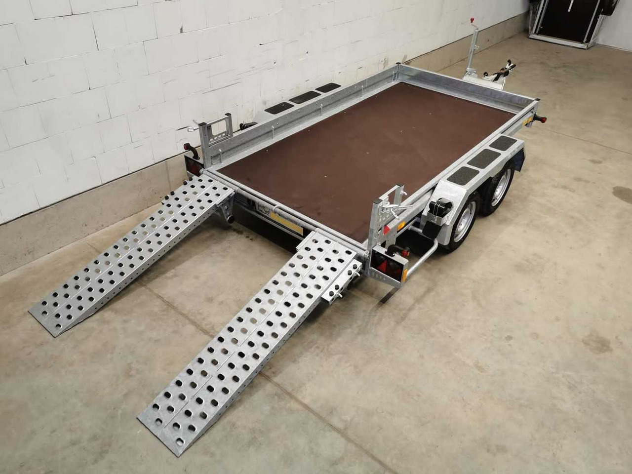 Remorque porte engin neuf BOECKMANN BT-ST 3016/35 AS + Schaufelabl Maschinentranspor: photos 30