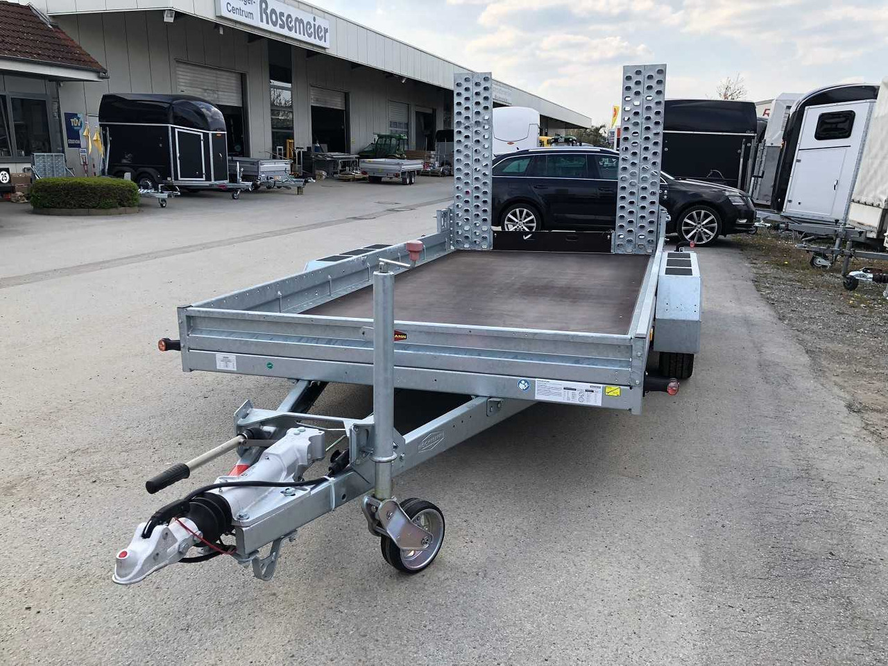 Remorque porte engin neuf BOECKMANN BT-ST 4019/35 AS Maschinentransporter: photos 9