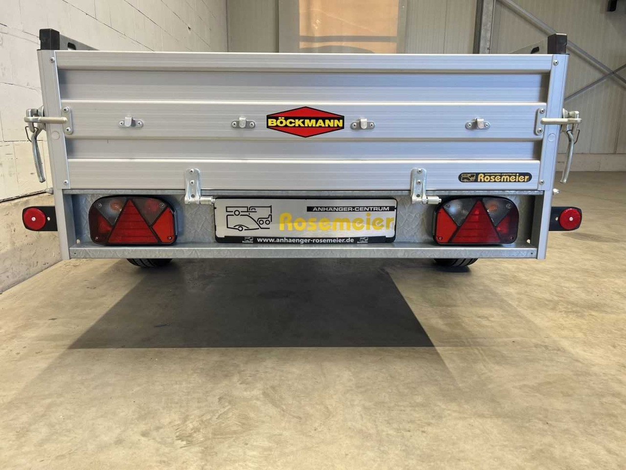 Remorque voiture neuf BOECKMANN TL-AL 2513/135 Profi Fl-Pl Kastenanhänger gebrem: photos 8
