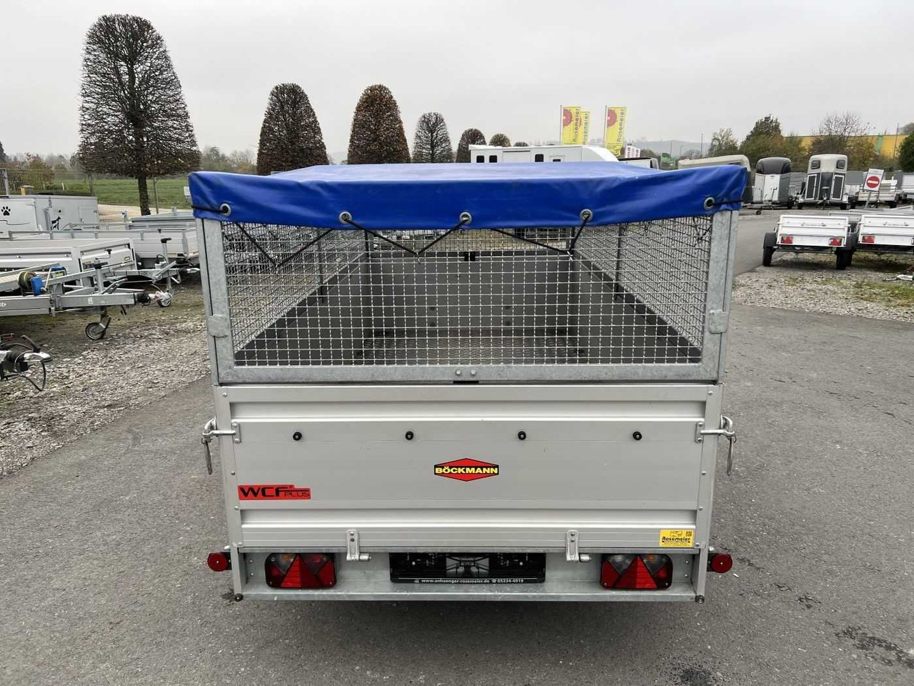 BOECKMANN TL-AL 3015/20 WCF BWE Gitter Kastenanhänger gebr - Remorque voiture: photos 3 BOECKMANN TL-AL 3015/20 WCF BWE Gitter Kastenanhänger gebr - Remorque voiture: photos 3