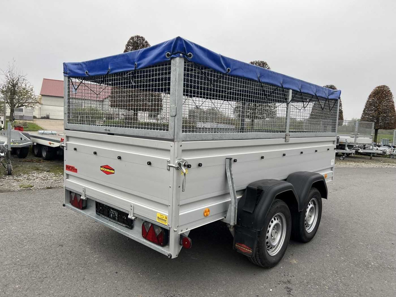 BOECKMANN TL-AL 3015/20 WCF BWE Gitter Kastenanhänger gebr - Remorque voiture: photos 2 BOECKMANN TL-AL 3015/20 WCF BWE Gitter Kastenanhänger gebr - Remorque voiture: photos 2