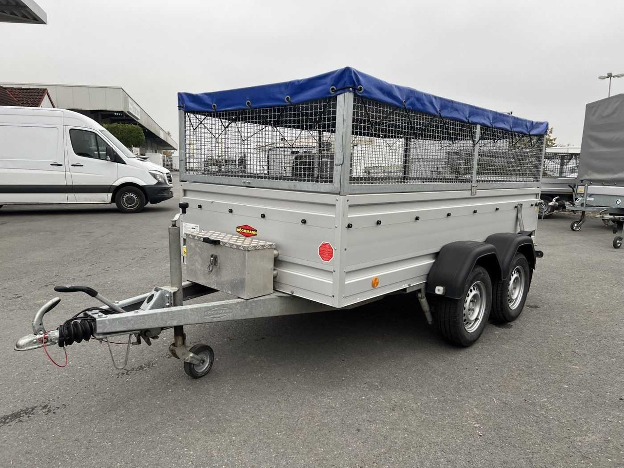 BOECKMANN TL-AL 3015/20 WCF BWE Gitter Kastenanhänger gebr - Remorque voiture: photos 5 BOECKMANN TL-AL 3015/20 WCF BWE Gitter Kastenanhänger gebr - Remorque voiture: photos 5