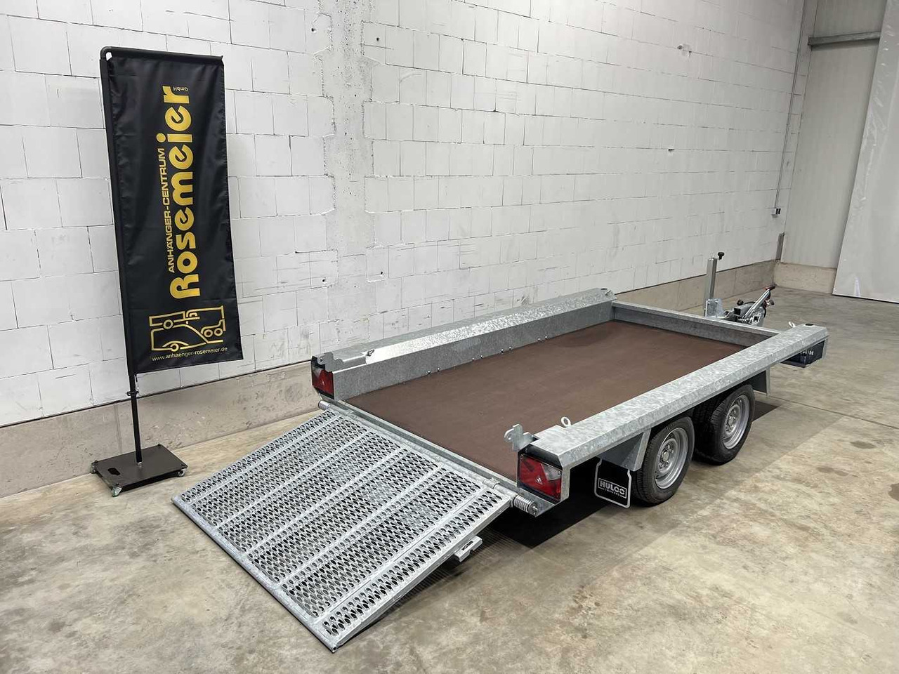 HULCO Terrax-2 2600 Maschinentransporter - Remorque porte engin: photos 2 HULCO Terrax-2 2600 Maschinentransporter - Remorque porte engin: photos 2