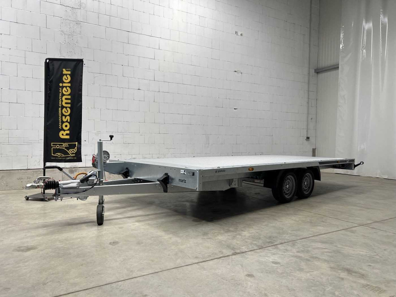 Remorque porte-voitures neuf MARTZ GT Plateau 450/2 S 3T Alu Plattformanhänger: photos 29 Remorque porte-voitures neuf MARTZ GT Plateau 450/2 S 3T Alu Plattformanhänger: photos 29
