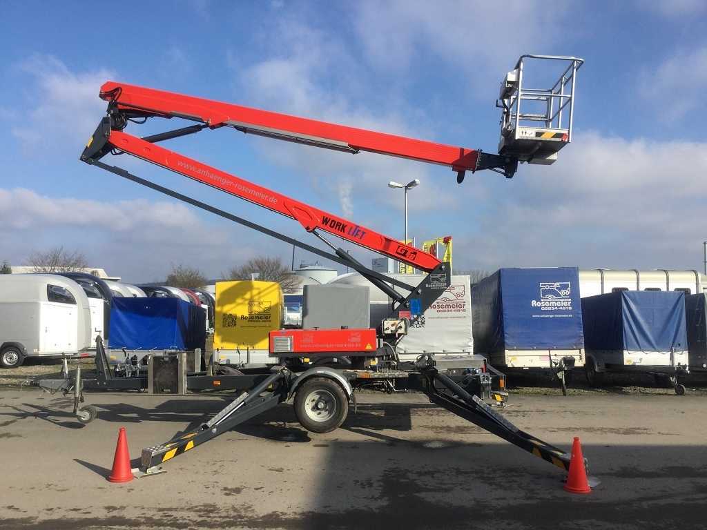 PAUS Lift GT 18A Sonderanhänger Mietgerät Maschinentransporter - Nacelle sur remorque: photos 3 PAUS Lift GT 18A Sonderanhänger Mietgerät Maschinentransporter - Nacelle sur remorque: photos 3