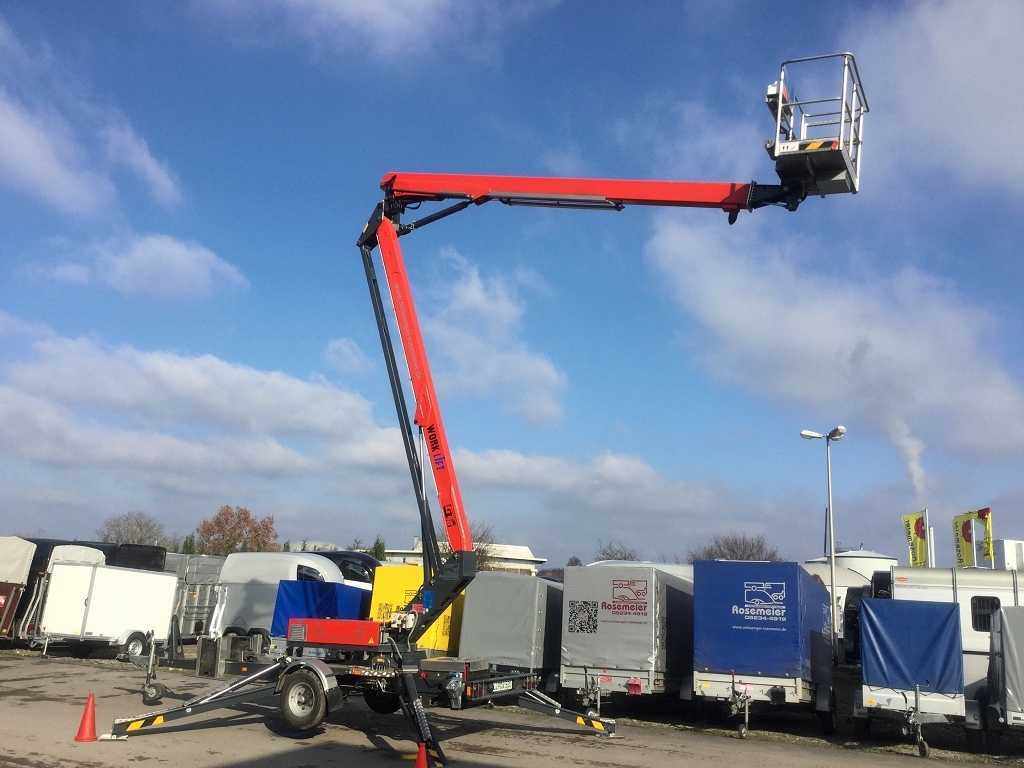 PAUS Lift GT 18A Sonderanhänger Mietgerät Maschinentransporter - Nacelle sur remorque: photos 4 PAUS Lift GT 18A Sonderanhänger Mietgerät Maschinentransporter - Nacelle sur remorque: photos 4