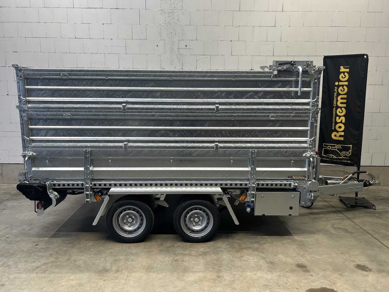 ROSEMEIER G GA 3500 mit Trennwand Abrollanhänger - Remorque ampliroll/ Multibenne: photos 2 ROSEMEIER G GA 3500 mit Trennwand Abrollanhänger - Remorque ampliroll/ Multibenne: photos 2