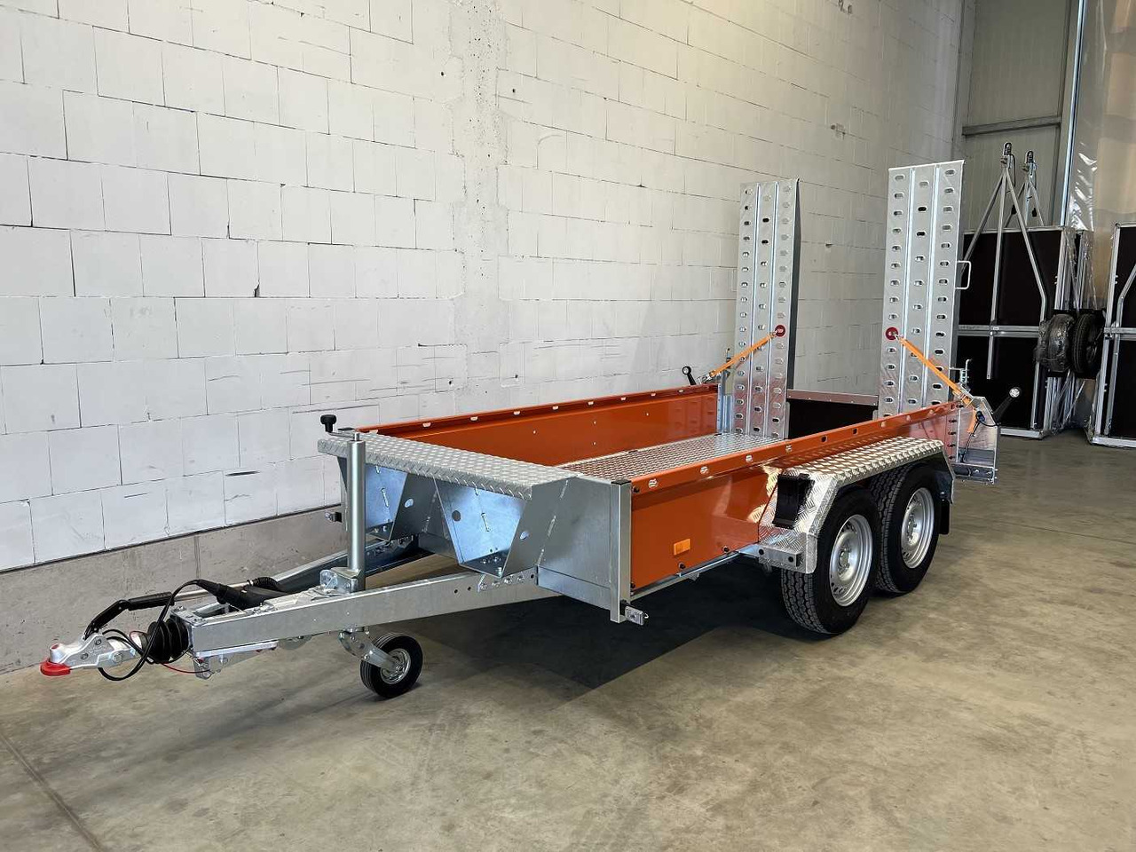 ROSEMEIER VE BAT B35.30 orange Maschinentransporter - Remorque porte engin: photos 1 ROSEMEIER VE BAT B35.30 orange Maschinentransporter - Remorque porte engin: photos 1