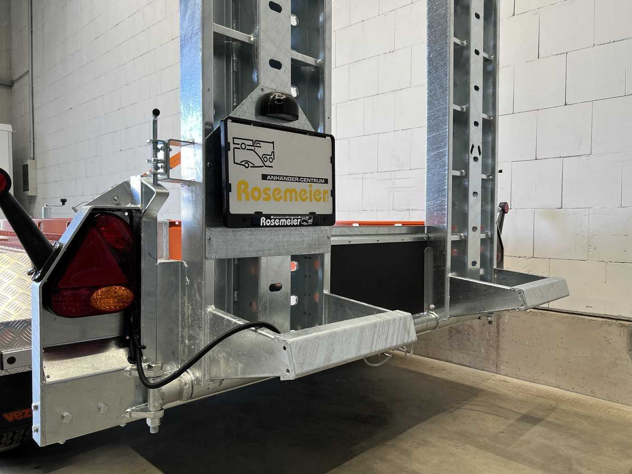 ROSEMEIER VE BAT B35.30 orange Maschinentransporter - Remorque porte engin: photos 4 ROSEMEIER VE BAT B35.30 orange Maschinentransporter - Remorque porte engin: photos 4