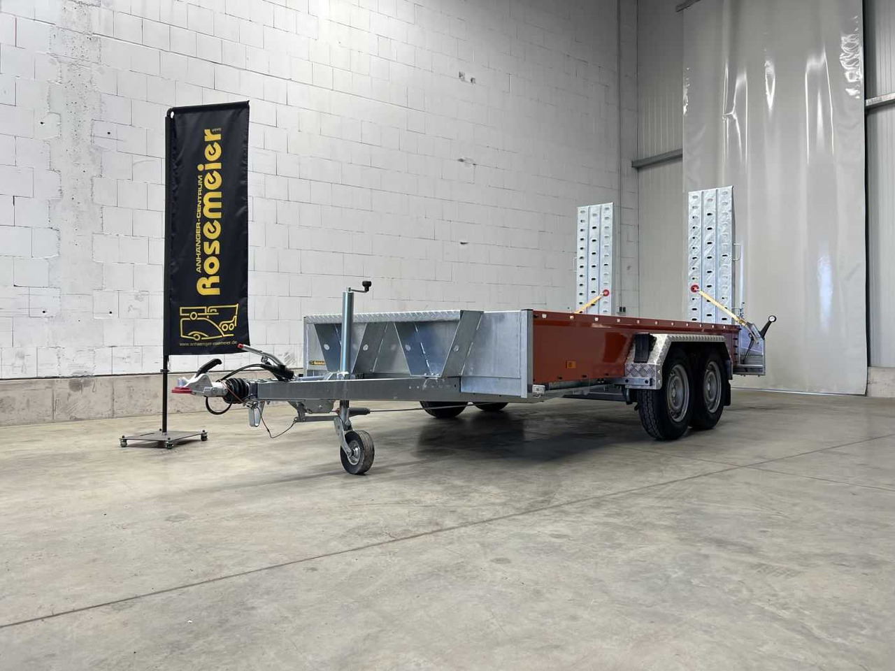 Remorque porte engin neuf ROSEMEIER VE BAT C35.36 orange Maschinentransporter: photos 26