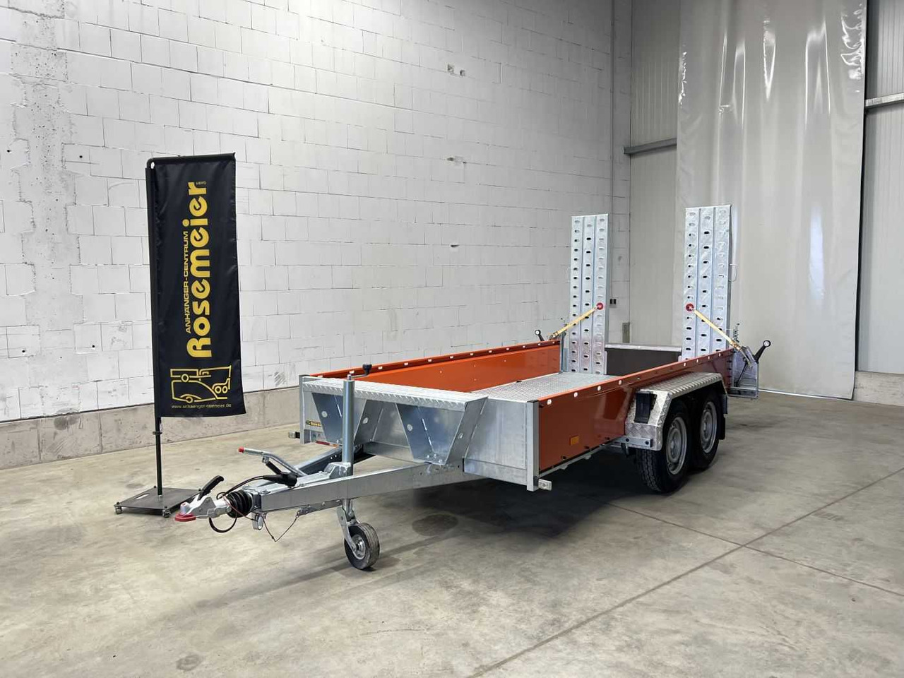 Remorque porte engin neuf ROSEMEIER VE BAT C35.36 orange Maschinentransporter: photos 25