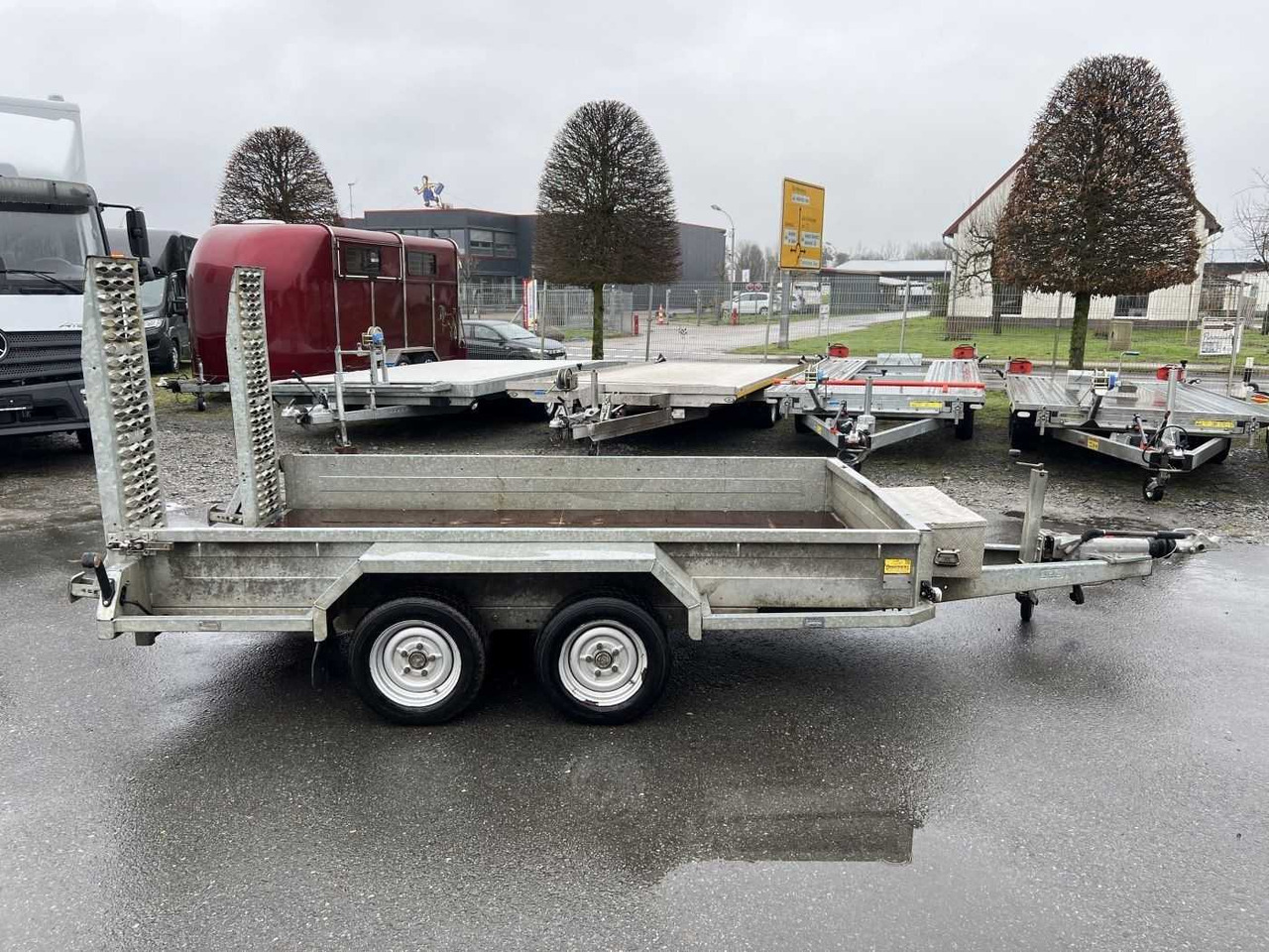 SARIS Magnum Explorer 350 Maschinentransporter - Remorque porte engin: photos 1 SARIS Magnum Explorer 350 Maschinentransporter - Remorque porte engin: photos 1