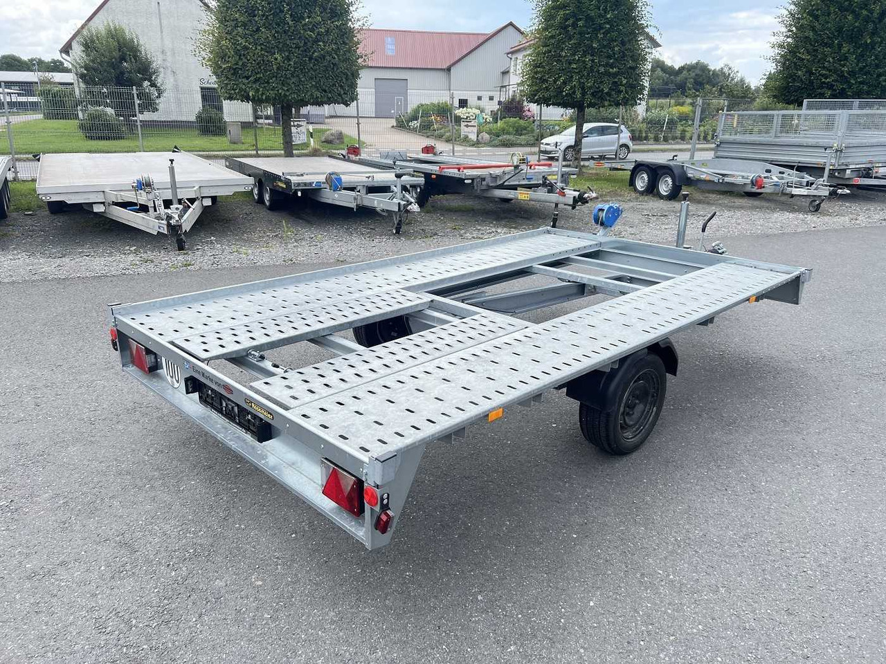 TPV HL-EBK 3520/18 Autotransporter - Remorque porte-voitures: photos 3 TPV HL-EBK 3520/18 Autotransporter - Remorque porte-voitures: photos 3