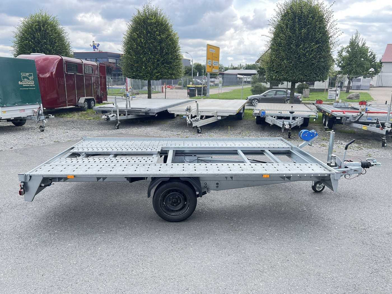 TPV HL-EBK 3520/18 Autotransporter - Remorque porte-voitures: photos 2 TPV HL-EBK 3520/18 Autotransporter - Remorque porte-voitures: photos 2