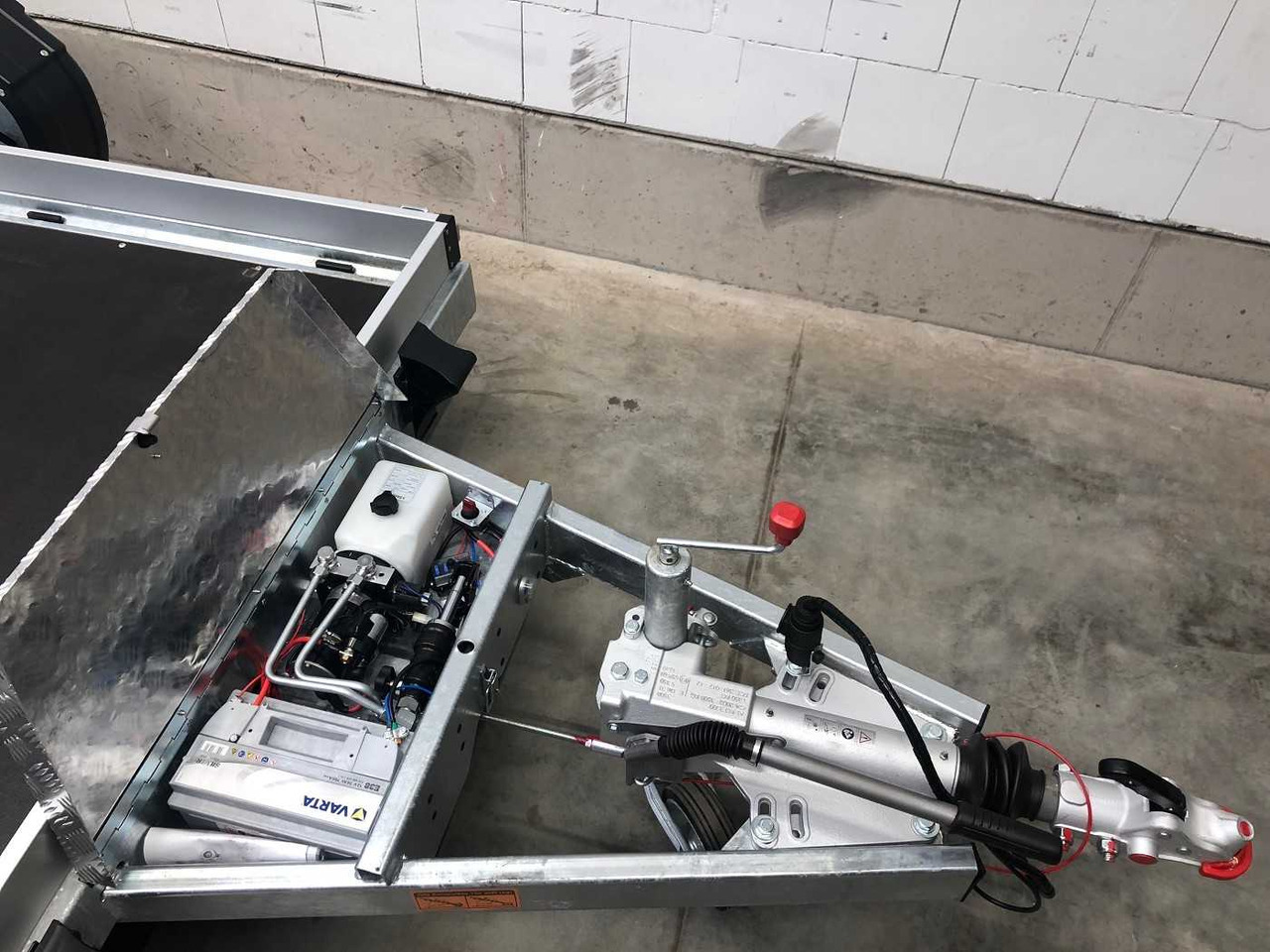 Remorque porte engin neuf VEZEKO Husky FB 35.35 E-Pumpe Maschinentransporter: photos 19