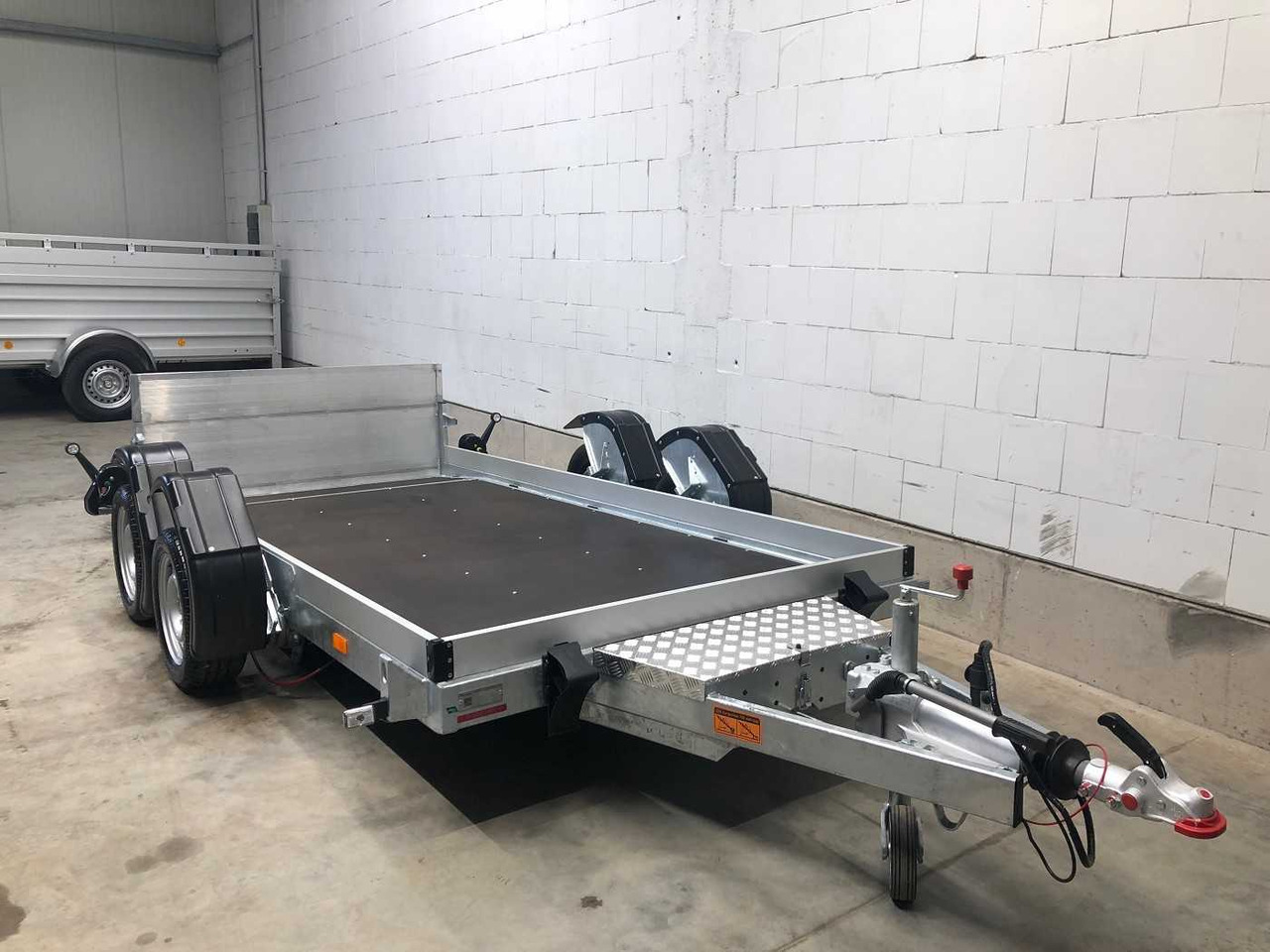 Remorque porte engin neuf VEZEKO Husky FB 35.35 E-Pumpe Maschinentransporter: photos 24