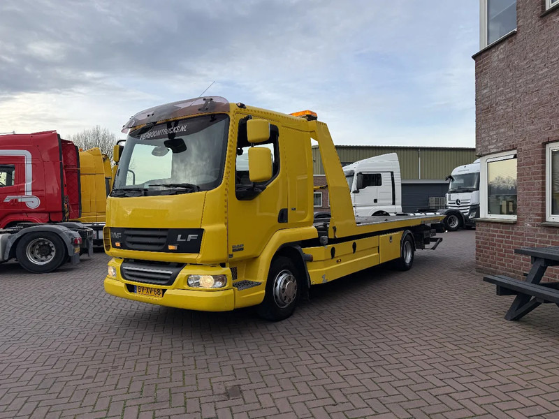 DAF LF 45 LF45-220 Abschelppwagen Falkom mit Anhanger / Schiebeplateau / Brill / Winde / Top Zustand - Camion porte-voitures: photos 3 DAF LF 45 LF45-220 Abschelppwagen Falkom mit Anhanger / Schiebeplateau / Brill / Winde / Top Zustand - Camion porte-voitures: photos 3