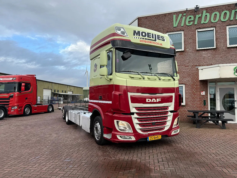 DAF XF 460 XF460 6X2 SCC EURO6 CHASSIS - HOLLAND TRUCK - SMART TACHO -TOP CONDITION!!!! - Châssis cabine: photos 1 DAF XF 460 XF460 6X2 SCC EURO6 CHASSIS - HOLLAND TRUCK - SMART TACHO -TOP CONDITION!!!! - Châssis cabine: photos 1