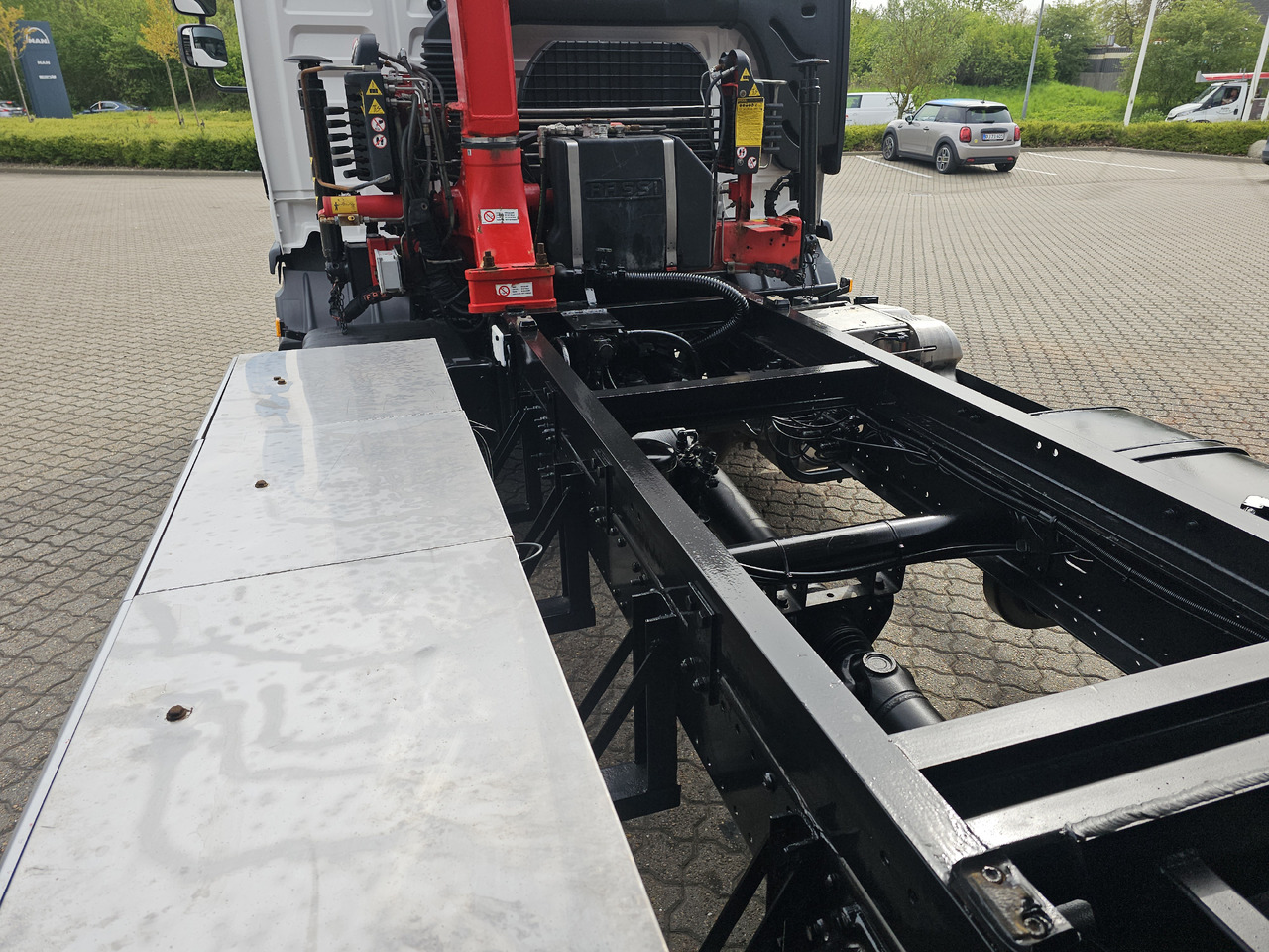 Camion benne, Camion grue MAN TGL 10.220: photos 11