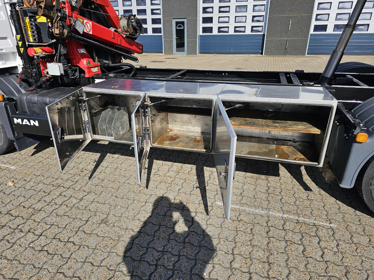 Camion benne, Camion grue MAN TGL 10.220: photos 21