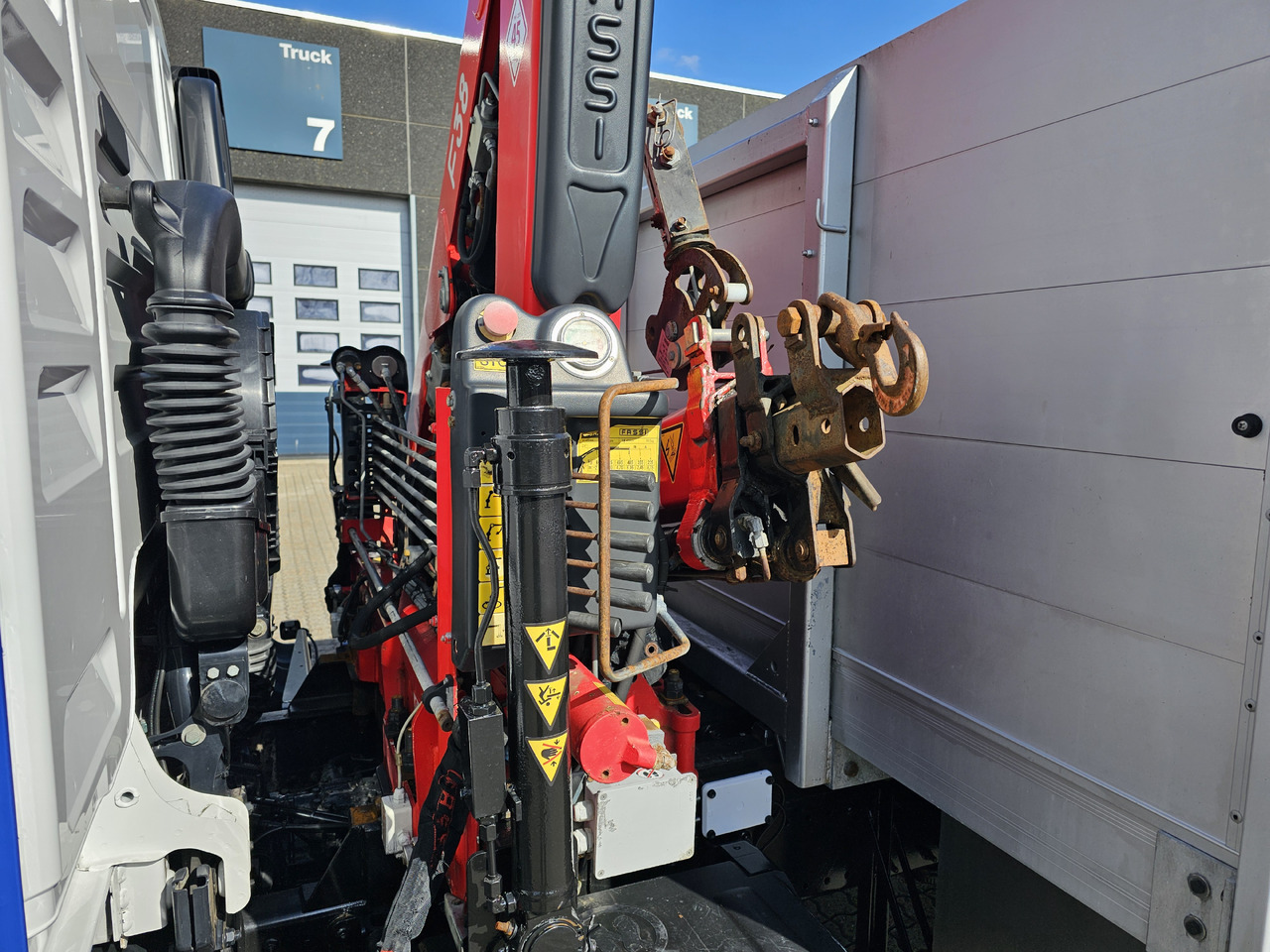 Camion benne, Camion grue MAN TGL 10.220: photos 20