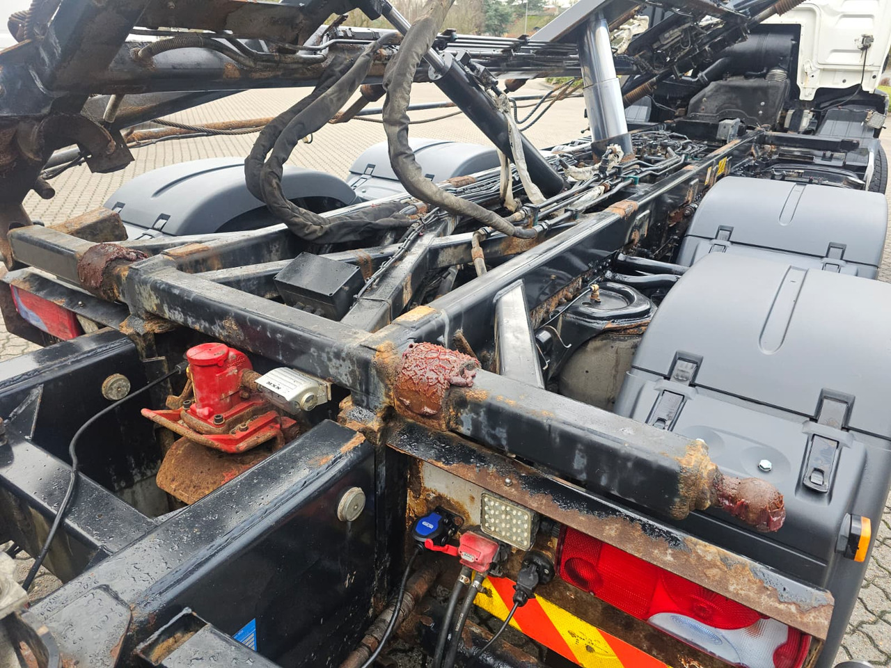 Camion porte-conteneur/ Caisse mobile MAN TGS 26.400 6X2-4: photos 10