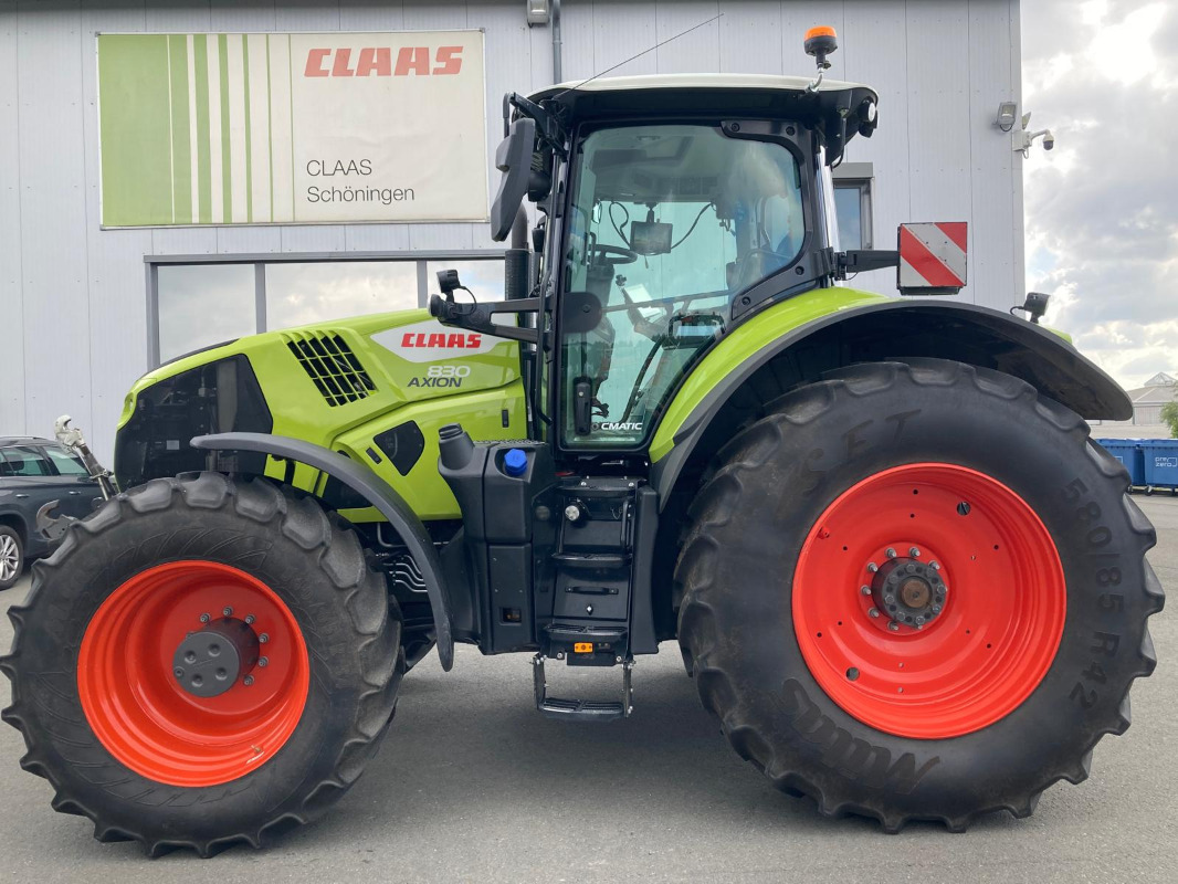 CLAAS Axion 830 CMATIC - Tracteur agricole: photos 1 CLAAS Axion 830 CMATIC - Tracteur agricole: photos 1