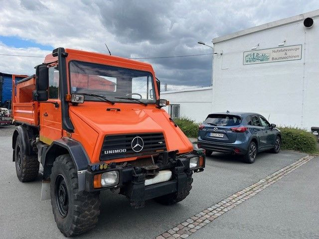 Mercedes-Benz Unimog 418/10 Winterdienst2000 - Camion benne: photos 5 Mercedes-Benz Unimog 418/10 Winterdienst2000 - Camion benne: photos 5