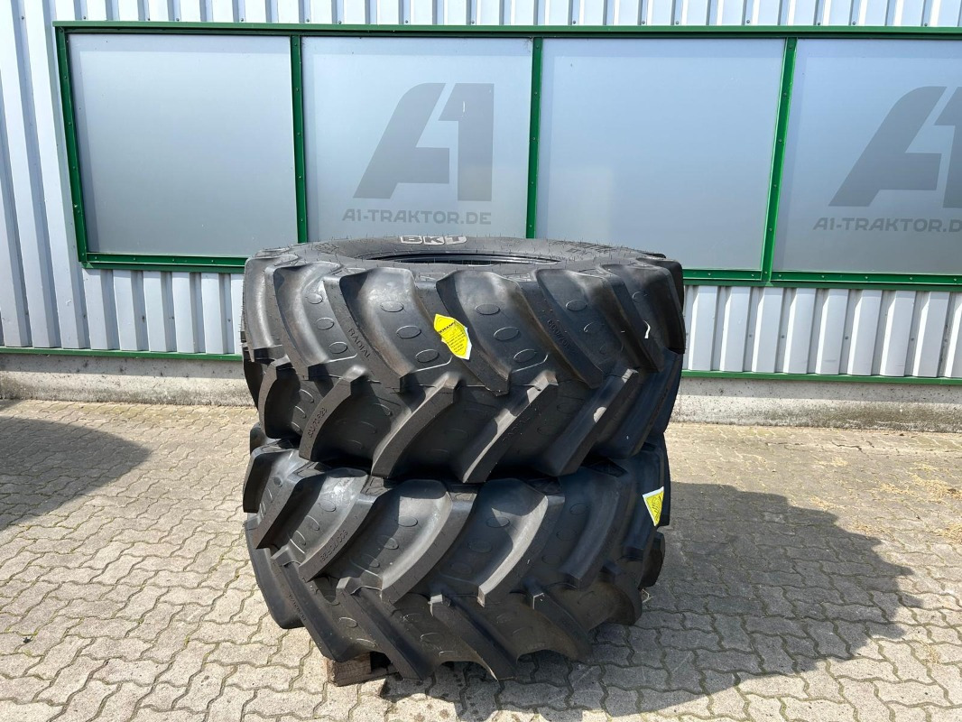 BKT 600/70R28 - 2 Stück - Pneus et jantes pour Machine agricole: photos 1 BKT 600/70R28 - 2 Stück - Pneus et jantes pour Machine agricole: photos 1
