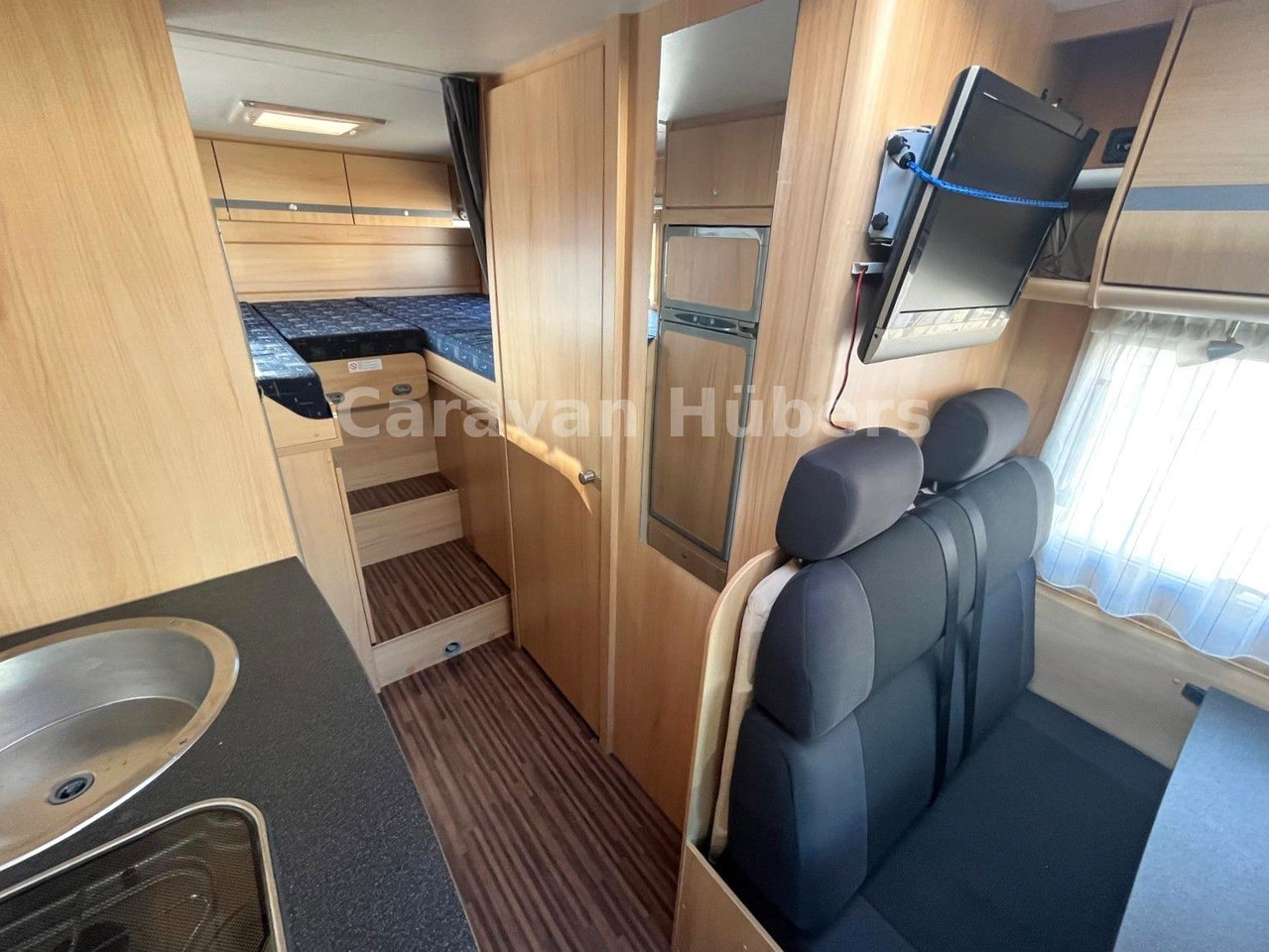 Camping-car profilé Orangecamp T 337 - Einzelbetten - auto.Sat/TV - Klima -: photos 12