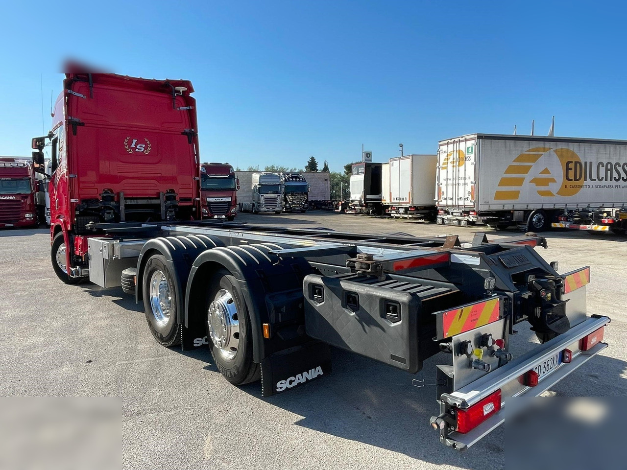 SCANIA R450 - Camion porte-conteneur/ Caisse mobile: photos 4 SCANIA R450 - Camion porte-conteneur/ Caisse mobile: photos 4