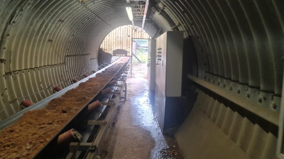 Rohkies Tunnel 100 m - Bande transporteuse: photos 4 Rohkies Tunnel 100 m - Bande transporteuse: photos 4