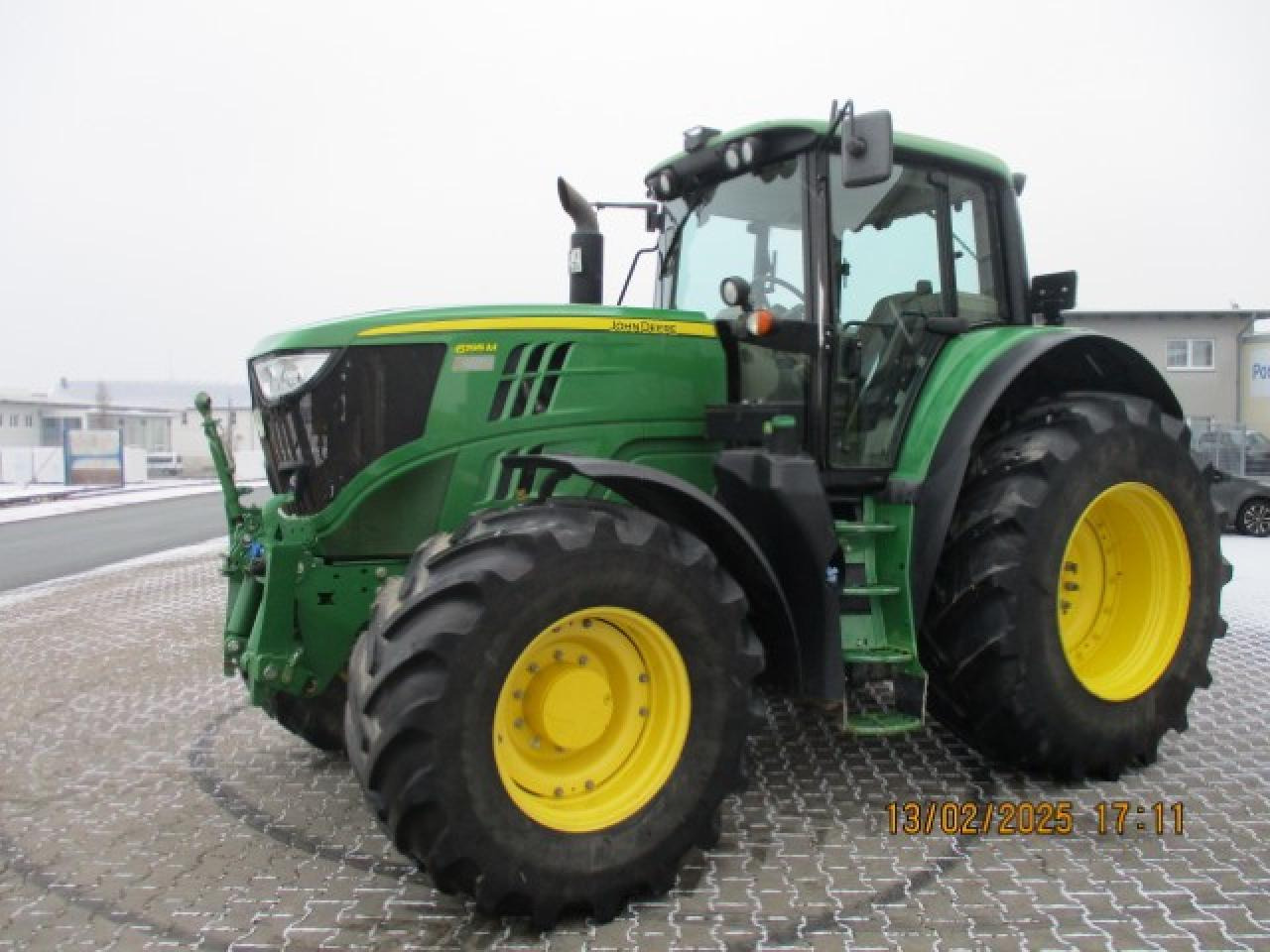 John Deere 6195 M mit SF3000 - Tracteur agricole: photos 1 John Deere 6195 M mit SF3000 - Tracteur agricole: photos 1