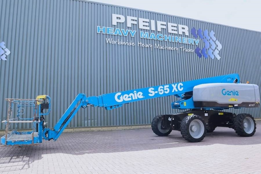 Genie S65XC Guarantee! Diesel, 4x4 Drive, 21.8m Working - Nacelle télescopique: photos 1 Genie S65XC Guarantee! Diesel, 4x4 Drive, 21.8m Working - Nacelle télescopique: photos 1