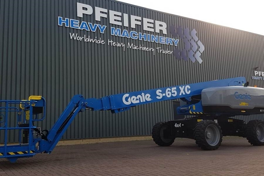 Genie S65XC Valid inspection, *Guarantee! Diesel, 4x4 Dr - Nacelle télescopique: photos 1 Genie S65XC Valid inspection, *Guarantee! Diesel, 4x4 Dr - Nacelle télescopique: photos 1