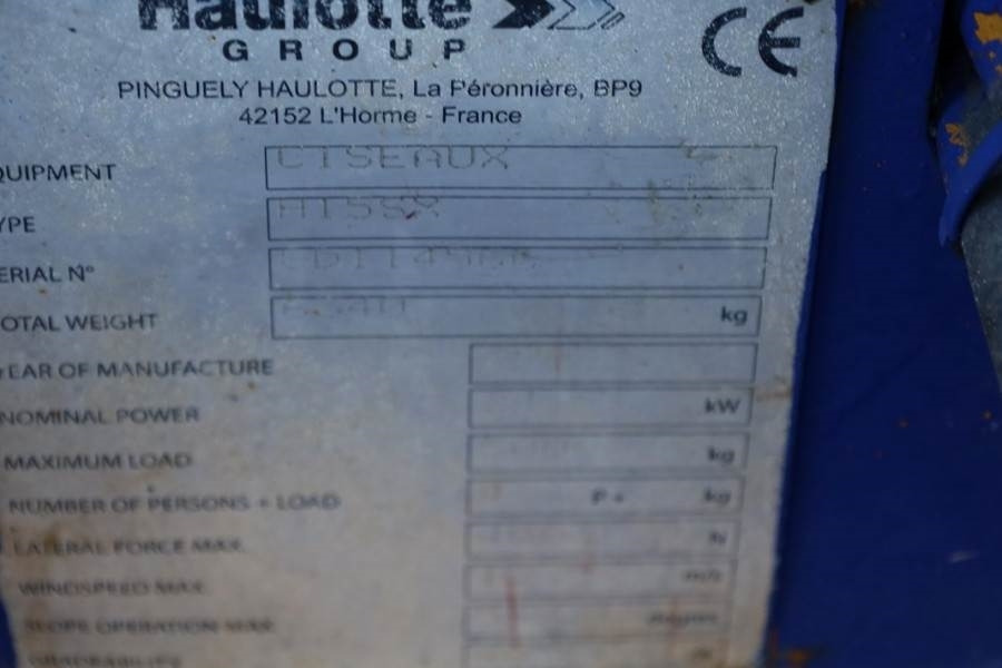 Nacelle ciseaux Haulotte H15SX Diesel, 4x4 Drive 15 Working Height, 500kg C: photos 7