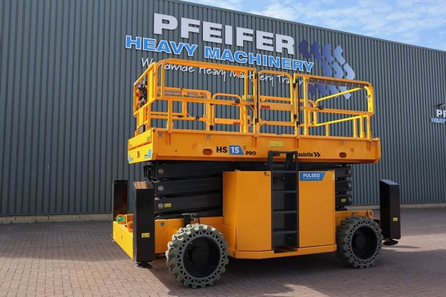 Haulotte HS15EPRO Valid Inspection, *Guarantee! Full Electr - Nacelle ciseaux: photos 1 Haulotte HS15EPRO Valid Inspection, *Guarantee! Full Electr - Nacelle ciseaux: photos 1