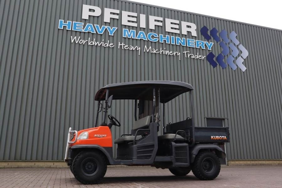 Kubota RTV1140CPX 4x4 Dutch Registration, Diesel, 4x4 Dri - Quadricycle: photos 1 Kubota RTV1140CPX 4x4 Dutch Registration, Diesel, 4x4 Dri - Quadricycle: photos 1